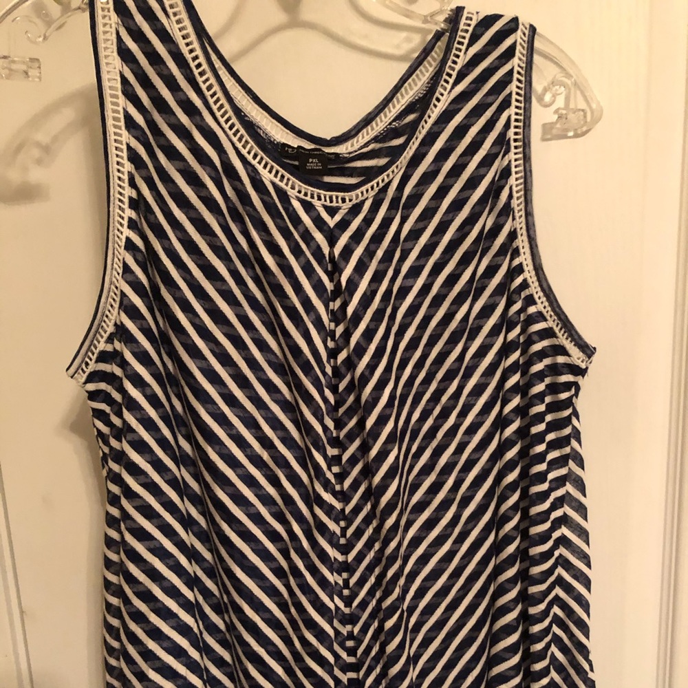 Striped tanl